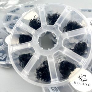 Thin Base Handmade Loose <strong>Pro</strong> Made Fans 9d <strong>16d</strong> 20d Pointy Base Promade Fans Eyelashes - Product Image 2