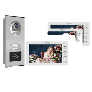 Tuya WIFI impermeable Visual intercomunicador bidireccional equipo de seguridad para el hogar intercomunicador Pantalla de 7 pulgadas puede grabar vídeos timbre de vídeo - Product Image 1