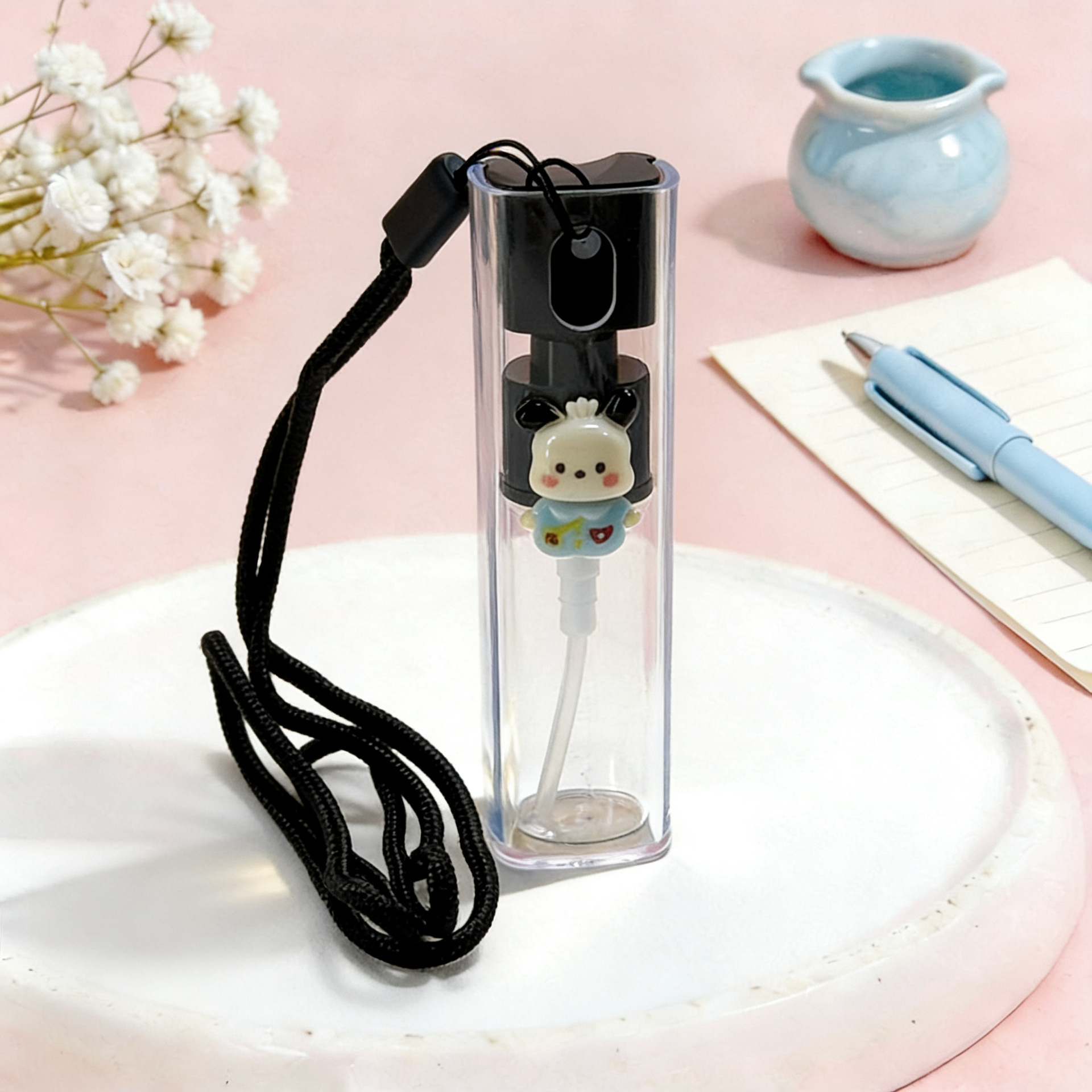 Lanière de cou pour chiot à oreilles noires