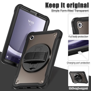 Đầy đủ cơ thể bảo vệ TPU chống sốc trường hợp máy tính bảng cho <span class=keywords><strong>Samsung</strong></span> <span class=keywords><strong>Galaxy</strong></span> <span class=keywords><strong>Tab</strong></span> A9 Sm-x110 x115 gồ ghề phong cách PC chất liệu sản xuất - Product Image 5