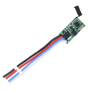 Universal Wireless RF 315 /433Mhz 1-Kanal-Empfängerschalter DC 3,7-30V Mini-Größe für LED-Fernbedienung schalter modul - Product Image 1