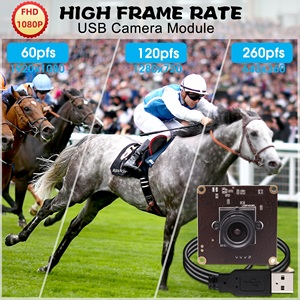 ELP ad alto tasso di fotogrammi 260fps 120fps 60fps 1080P USB modulo 3.6mm obiettivo 2MP fotocamera ad alta velocità per Raspberry Pi, Windows Linux - Product Image 2