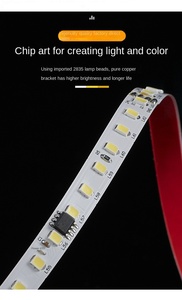 Light with Can Be Pasted Factory Hot Sale Hight Brightness FPC <strong>Led</strong> Lights DC12v 180LEDS <strong>Led</strong> Strip Light - Product Image 2