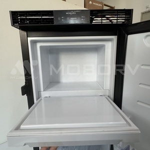 Hot mokorv Motorhome phần RV <span class=keywords><strong>c</strong></span>á<span class=keywords><strong>c</strong></span> thiết bị 12V DC Slim máy nén khách sạn sử dụng điện Powered 60L SAA CE chứng nhận tủ lạnh - Product Image 2