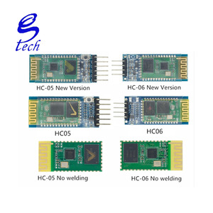HC05 HC-05 HC06 HC-06 modulo Pass-through seriale senza fili di 6 Pin ha integrato la comunicazione seriale senza fili con il bottone - Product Image 3