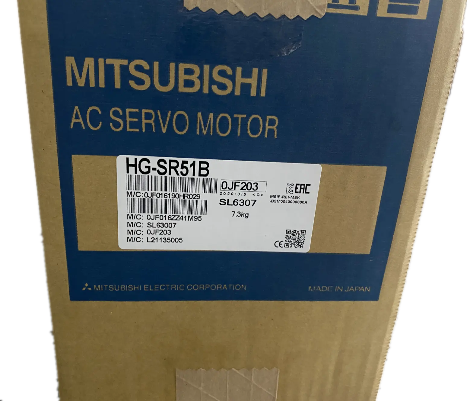 MITSUBISHI Servo motore HG-SR51B Grande in azione il prezzo di Fabbrica Correre a comprare