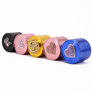 Hot-Bán Hiện Đại 50/63Mm Hợp Kim Nhôm Thảo Mộc Máy Xay Kim Cương-nạm Mới Nhẹ Hơn & Cho Hút Phụ Kiện - Product Image 2