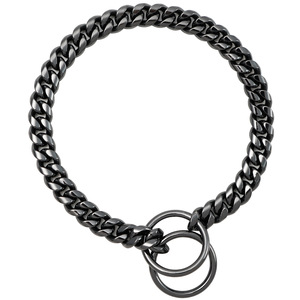 <span class=keywords><strong>2025</strong></span> New Hot Sale 304 Edelstahl Schwarz Resist Nagen Langlebig für kleine bis große Katzen-und Hunde halsbänder