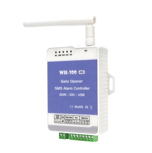 WH-300无线GSM遥控开关控制器报警4g短信继电器开关，带2个数字输入 - Product Image 1