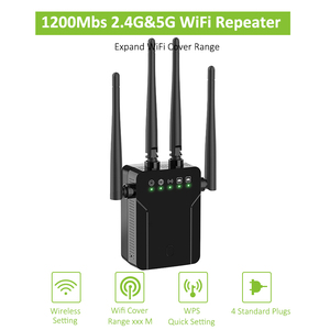 wifi repeater Signal <strong>5ghz</strong> <strong>Wi</strong>-<strong>Fi</strong> Antenna Network Signal Booster Extender 5g 1200Mbps Wifi Repeater - Product Image 3