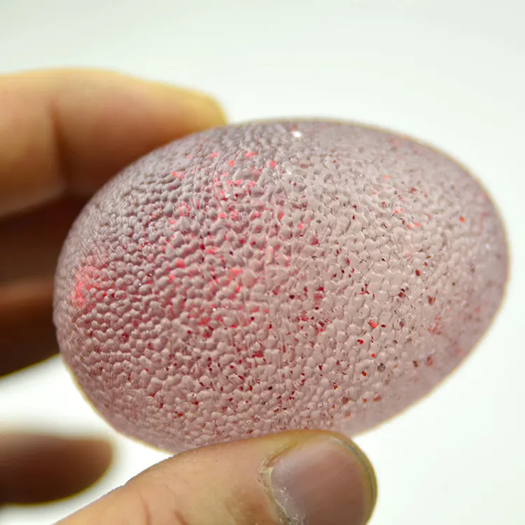Đầy Màu sắc mềm TPR massage bóng hình dạng trứng TPR Gel căng thẳng bóng