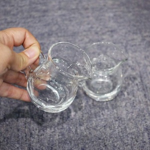 ハンドル付きガラスクリーマージャーコーヒーティーメープルシロップサービング用4オンスミルクポアミニクリーマー