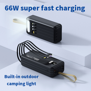 厂家批发定制40000mAh 2A快速充电移动电源超大容量USB输入65W 10w输出功率 - Product Image 5