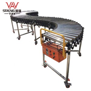 Customize Flexible Roller <strong>Conveyor</strong> for Truck <strong>Loading</strong> and <strong>Unloading</strong> <strong>Containers</strong> - Product Image 2