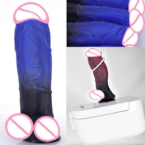 Xl Sexy Silicone Dildo grande cazzo enorme pene G-Spot stimolazione donna masturbatore - Product Image 2
