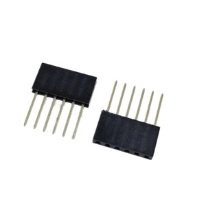 2P-10P Single Row Straight Female Pin Header 2.54MM Pitch Pin Long 11MM Strip Connector Socket FOR Arduino PCB - Product Image 6