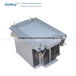 Coonong LGA 4189 3D Vc sunucu 2U pasif CPU soğutucu bilgisayar kılıfları için rulman ile - Product Image 2