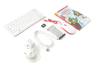 Kit DE ORDENADOR PERSONAL Raspberry Pi 400 de salida de fábrica, teclado compacto con ordenador integrado
