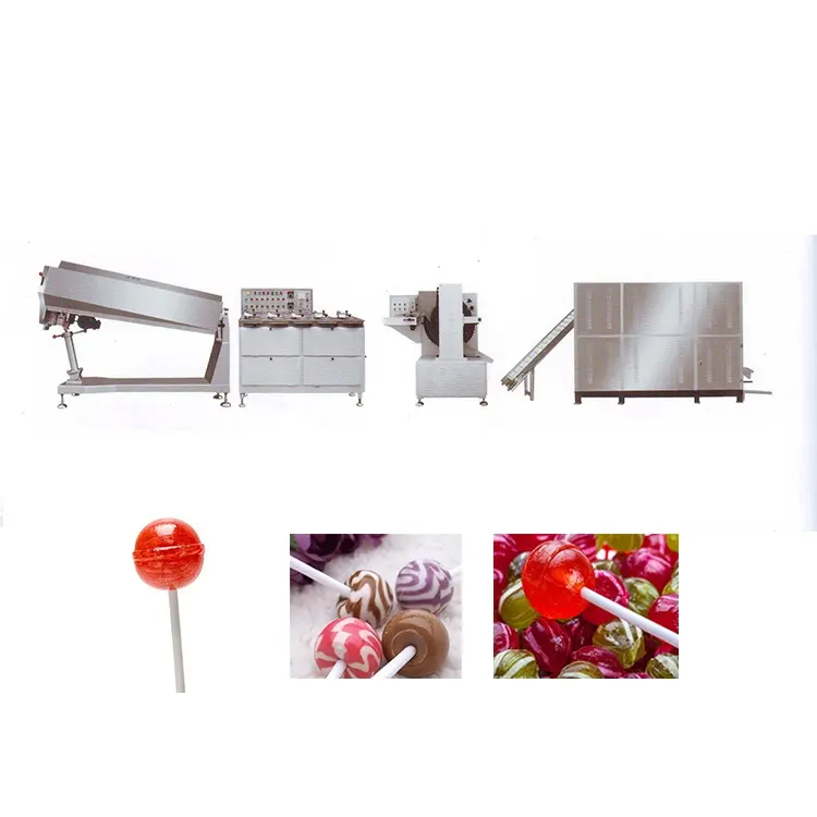 CHUPETÍN de caramelo duro/que forma la máquina/planta/línea de producción