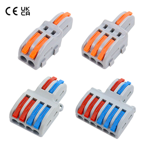 出厂价格电气紧凑型接线端子2针推入式快速电线连接器 - Product Image 6