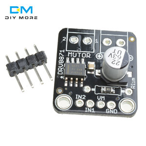 DRV8871 fırçalanmış DC Motor sürücü panosu H köprü 6.5V-45V PWM denetleyici modülü 3.6A akım Sense Arduino için