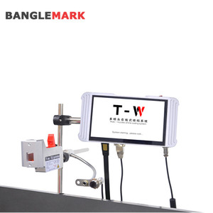 Gute Qualität hoch auflösende Online-Tintenstrahldrucker-Codier maschine für Ablaufdatum Chargen code Zeit Seriennummer Markierung - Product Image 5