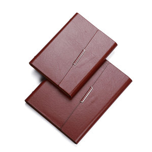Journal Writing Customized <strong>Notebook</strong> Faux Leather Black Paper Notepads Custom Logo Printed A5 Diary Sewing Binding PU Learthre - Product Image 1