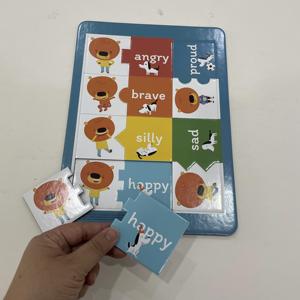 Customization Puzzle <strong>Book</strong> Colorful <strong>Pattern</strong> Printing Magnetic Puzzle <strong>Book</strong> for Children - Product Image 2