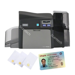 ファーゴDTC4250eホログラフィックカードプリンタープラスチックミニIDカードプリンターPVC IDカードUvプリンター - Product Image 1