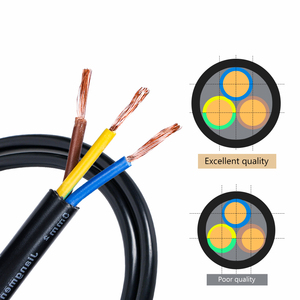 Fabrika VDE SAA KC sertifikası H03VVH2-F / H03VV-F işık PVC esnek tel kollu güç kaynağı elektrik telleri güç kabloları - Product Image 3