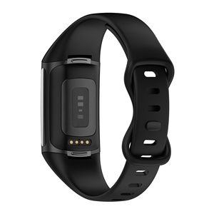 Fitbit Charge 5アクティビティトラッカー用スポーツソフトシリコンストラップスマートウォッチバンド