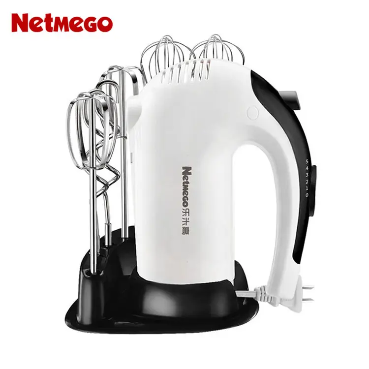 Bäckerei Rührer Suppen mischer N38D 5-Gang-Handmixer Mehl mischung kochen 300w elektrische Hand mixer Küchenmaschine