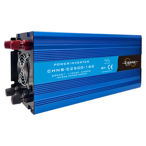 Inversor de red solar de 2500W, convertidor de potencia de onda sinusoidal pura de CC de 60V a CA de 110V, convertidores e Inversores - Product Image 1