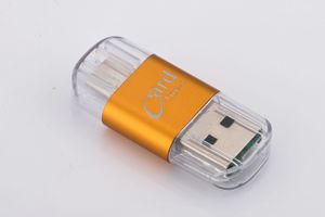 Lettore di schede di memoria TF ad alta velocità adattatore di tipo C a doppio scopo per scheda SD di memoria estesa con spina diretta per telefono cellulare - Product Image 2