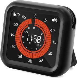 Digital Visual <strong>Timer</strong> Rechargeable Countdown <strong>Timer</strong> with VA <strong>Display</strong> Clear Digits Adjustable Volume and Brightness Magnetic - Product Image 1