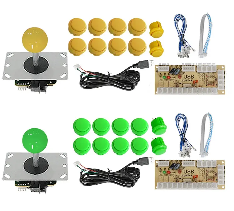Fabricante do Jogo de Arcade joystick Gamepad Controlador de Jogo Remoto 30mm tamanho botões