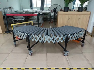Transportador de rodillos de acero de alta calidad para carga y descarga de contenedores Cartones de neumáticos Impulsado por energía para plantas de fabricación - Product Image 5