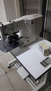 Perfect <strong>Condition</strong> Used Jukis LK-1920S Series High-speed <strong>Computer</strong>-<strong>controlled</strong> Bartacking Sewing Machine for Sale