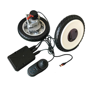 24v di azionamento del motore ruota 500w bldc elettrico del robot del motore intelligente robot reale e joystick controller per medico robot macchina - Product Image 1