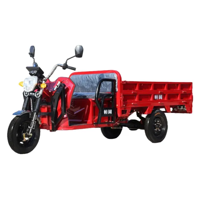 1.8 mètres Seven Drive Orchard Car China Cheap 3 roues camion cargo électrique tricycle cargo électrique