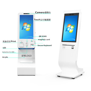 Bank/Hospital/Government <strong>Queue</strong> Kiosk <strong>Queue</strong> <strong>Management</strong> <strong>System</strong> Kiosk Number Calling Kiosk With Ticket Dispenser Queuing Machine - Product Image 3