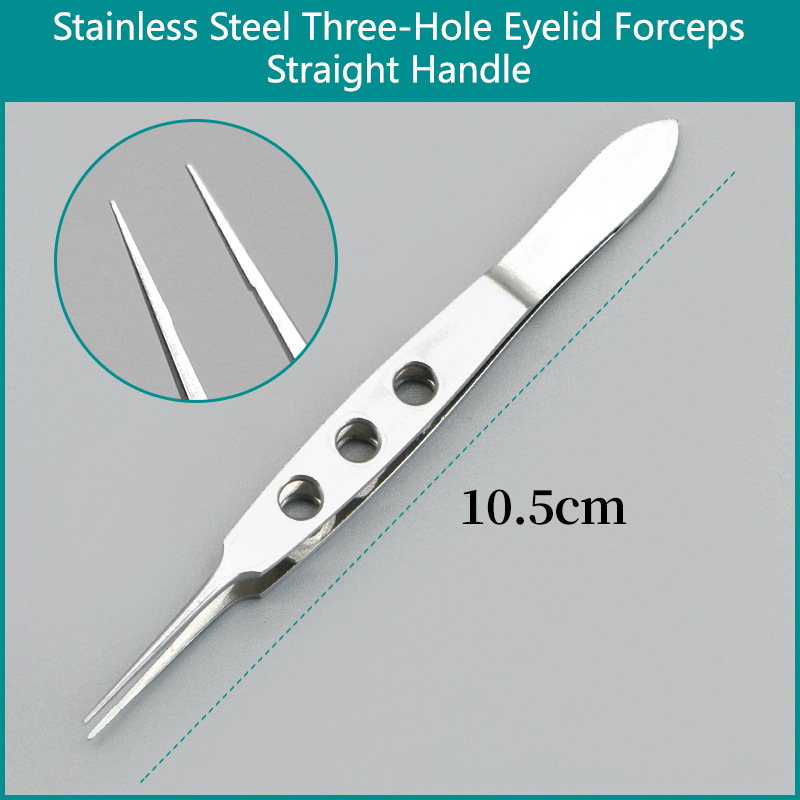 Stainless Steel Three-Hole - Straight Flat