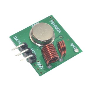 Kit de enlace de módulo transmisor y receptor RF de 433Mhz para Arduino/ARM/MCU WL DIY 315MHZ / 433MHZ