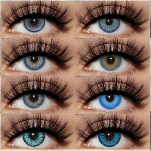 Cho eyeshare 14.0 mét màu xanh mỹ phẩm màu liên hệ với ống kính 1 cặp mềm Eyewear ống kính - Product Image 2