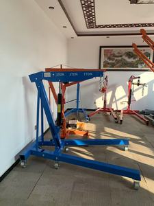 Manuel hidrolik katlanabilir 2T 3t dükkanı motor vinç kaldırma için - Product Image 5