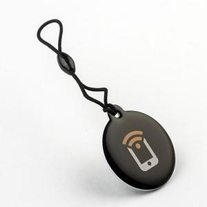 Kunststoff Qr Code Nfc Schlüssel bund Wasserdichter Epoxy Nfc Schlüssel bund - Product Image 4