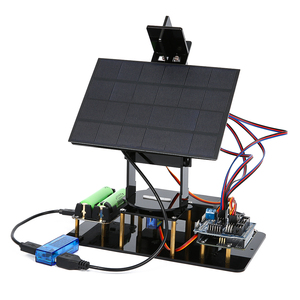Kit di tracciamento solare Robotlinking a doppio asse giocattolo educativo fai da te sistema di localizzazione solare per Arduino - Product Image 1