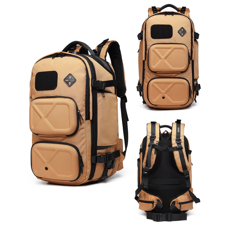 9309LY-Khaki-with waist bag (52*28*24cm)