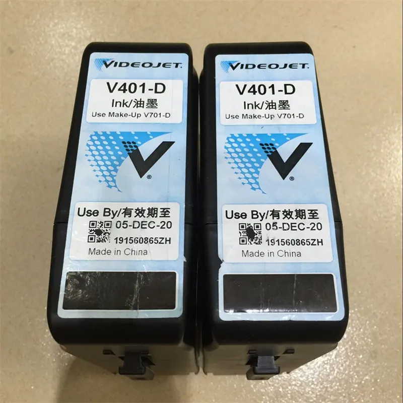 CIJ 잉크 제트 코더를 위한 Videojet 잉크 msds 일반적인 인쇄 잉크 V401-D/V410-D/V411-D