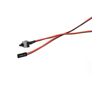 Gli interruttori PC Angitu ATX 55cm ripristinano il pulsante di ripristino automatico momentaneo pulsante di accensione del Computer cavo interruttore SW - Product Image 4